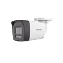 [Audio Bidireccional + Sirena & Estrobo + Dual Light + ColorVu] Bala TURBOHD 4K (8 Megapixel) / Lente 2.8 mm / 30 mts IR EXIR + 20 mts Luz Blanca / Micrófono y Bocina Integrado / Exterior IP67 / Metal / dWDR