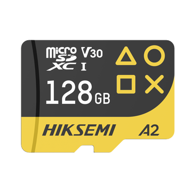 [HS-TF-G3/128G] Memoria microSDXC / 128GB / Velocidad 200MB/s Lectura / 150MB/s Escritura / V30 U3 A2 / Gaming / Compatibilidad Amplia
