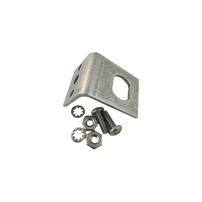 Kit Adaptador Brida a Mamparo / Conector Tipo N / Acero Inoxidable / Para Protectores Coaxiales
