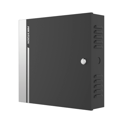 [DS-K2811] Controlador de Acceso para 1 Puerta y 2 Lectores Wiegand o RS485 / Incluye Gabinete y Fuente de Alimentación 12Vcc/8A / Soporta Batería de Respaldo /  Wiegand y RS-485 / 10,000 Tarjetas