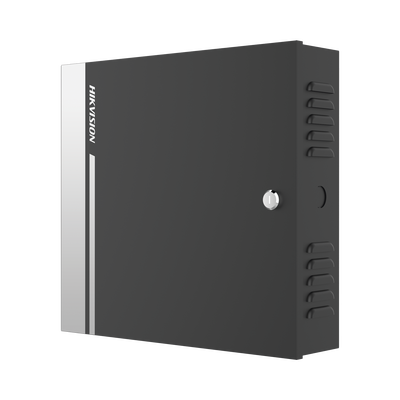 [DS-K2814] Controlador de Acceso para 4 Puertas y 8 Lectores RS485 o 4 Wiegand / Incluye Gabinete y Fuente de Alimentación 12Vcc/8A / Soporta Batería de Respaldo /  Wiegand y RS-485 / 10,000 Tarjetas