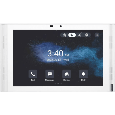 [S567A] MONITOR COLOR BLANCO DE 10" IPS LCD / CERTIFICADO POR GOOGLE PLAY STORE / ANDROID 12 OS / WI-FI 6 / POE /  SIP / ENTRADAS DE ALARMA / ADMINISTRACIÓN 100 EN LA NUBE
