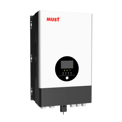 [PV398048TLV] Inversor / Cargador para Sistemas Tipo Isla de 8,000W a 48Vcd / 220Vca, Onda Sinusoidal Pura con Controlador MPPT