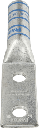 Zapata de compresión LCC400-12-6 para cal. 400 Kcmil, Doble barreno para tornillo prisionero de 1/2, Espaciado de orificios 44.5mm, 1 Pz