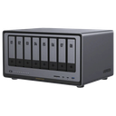 NAS UGREEN NASync DXP8800 Plus / Intel Core i5-1235U 10 Núcleos / 8 Bahías SATA + 2 M.2 NVMe / 2 Puertos 10GbE / Thunderbolt 4 / HDMI 8K / DDR5 Expandible 64GB / PCIe 4.0 x4