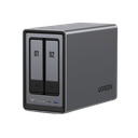 NASync DXP2800 | SO UGOS Pro |  Intel N100 12th Gen Intel® 4 Core™ | 2 Bahías SATA hasta 48TB | 2-Bahias (M.2 NVMe) hasta 16TB | 8GB DDR5 (Exp. a 16GB) | Ethernet 2.5G  | HDMI 4K | 2* USB2.0 | 1*USB 3.2Gen | 1* USB 3.2Gen2 | 1*USB-C 3.2Ge