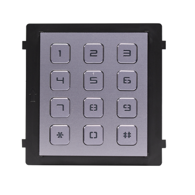 [DS-KD-KP] Módulo de Teclado para Frente de Calle  Modular / Desbloqueo de Puerta Mediante Código / Llamada a monitor.