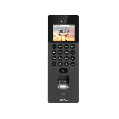 [SENSEFACE2A] Terminal Biométrica Facial / Cámara Binocular 1MP / 1,500 Rostros 3,000 Huellas / Video Intercom SIP / ONVIF / WiFi / Anti-Fraude