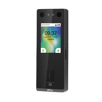 [SENSEFACE3A] Terminal Biométrica Facial / Pantalla 2.8" / 3,000 Rostros 6,000 Huellas / IP65 / Video Intercom SIP / ONVIF / Anti-Fraude