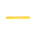 Tapa Con Bisagra a Presión Para Canaleta FiberRunner™ FR6X4YL6, de PVC Rígido, Color Amarillo, 10 ft. de Largo