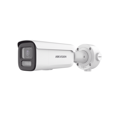 [DS-2CD3687G3T-LIZSU] Bala IP 8 Megapixel (4K) / Lente Mot. 2.7 a 13.5 mm / Dual Light (60 mts IR + 60 mts Luz Blanca) / Darkfighter S / Exterior IP67  / IK10 / WDR 130 dB / 4 Analíticos: AcuSense, Deteccion Facial, Conteo de Personas por Cruce y Zona