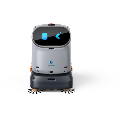 [C40LS] Robot de Limpieza Automático C40 / Modo de Limpieza Doble Barrido + Aspirado / Potencia de Succión 23500Pa / Tanque de Agua Limpia 16L / Tanque de Agua Sucia 14L / Batería LFP 25.6V 50Ah / Pantalla de Operación 11.6 Pulgadas /