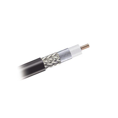 [CNT-400/1000] Cable Coaxial 90% de Blindaje, Certificación RoHS, Conductor de Cobre Revestido de Aluminio, 50 Ohms, Carrete de 300 Metros (984.25 Pies)