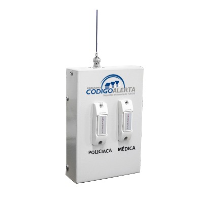 [CODE-A-PLUS] Transmisor de dos pánicos compatible con la central sentry de PIMA requiere radio PIMA de acurdo ala frecuencia