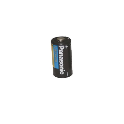 [CR123AP] Batería de litio PANASONIC / 3 Vcc /1,550 mAh / Aplicación en transmisores de alarma inalámbricos