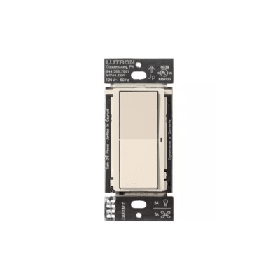[DVRF5NSLA] (Caseta Wireless) Interruptor Inteligente On/Off, requiere cable neutro. 5A, /120V