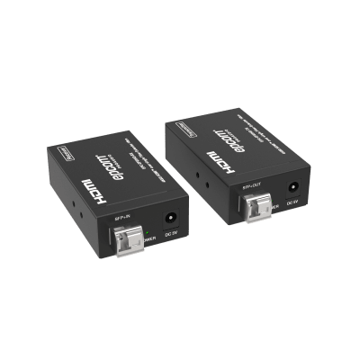 [EPC-EF03HD] Extensor HDMI sobre Fibra Óptica | Resolución 4K2K@60Hz | Monomodo | 4:4:4 | Ancho de Banda 18 Gbps | Distancia hasta 10 km | HDCP 2.2 | HDR10+ Dolby Vision | Audio 7.1CH
