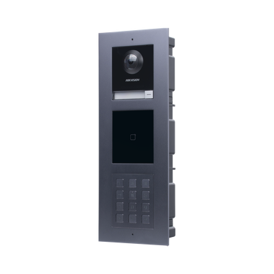 [DSKIS-MULTI-254AP] Videoportero IP MULTIAPARTAMENTO con llamada a App de Smartphone y Lector de Tarjetas EM / 2da Generación (Modular) / Montaje para EMPOTRAR incluido / Apertura con CONTRASEÑAS y TARJETAS