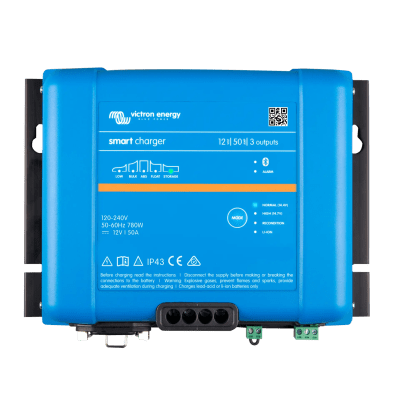 [PSIP4312/50] Phoenix Smart IP43 12/50 / Cargador de Baterías 12V, 50A / Para Ambientes Marinos y Terrestres. /  Para baterías de Plomo y Litio