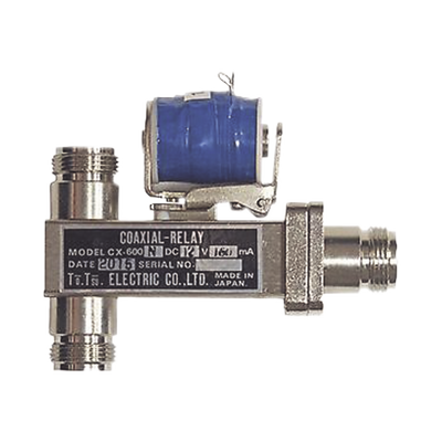 [CX-600N] Relevador Coaxial para Antena SPDT, 10-14 Vcc (12 Vcc Nom.), 160 mA, 500 Watt a 1 GHz.