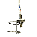 Antena VHF Marina de Alto Rendimiento / 4 dBi / 156-163 MHz / Altura 1100 mm / Color Blanco / Conector SO239