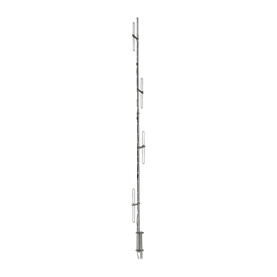[DB224-E] Antena Base VHF, de 4 Dipolos, Rango de Frecuencia 138 - 150 MHz.