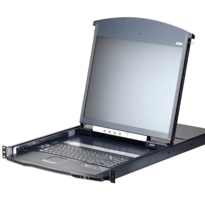 [KL1108VN] CONSOLA LCD DUAL RAIL CON SWITCH KVM POR IP INTEGRADO MULTI-INTERFAZ | CAT 5 DE 8 PUERTOS DE 1 CONSOLA LOCAL Y 1 CONSOLA REMOTA
