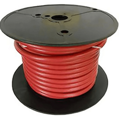 [A2004T-01-100] Cable para Batería Marina Cobra 4 AWG / 100 Pies / Cubierta PVC Retardante de Llama / Cobre Estañado Clase K / 600V / Temperatura 105°C Seco y 75°C Húmedo / Cumple UL 1426 y ABYC
