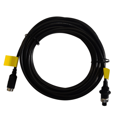 [AE-MC0201-20] Cable Extensor de Vídeo y Audio de 12 Metros / Conector Tipo Aviación / Compatible con Cámara TURBO Móvil HIKVISION