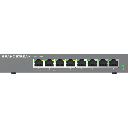 Switch de Red Administrable Capa 2 Lite / 8 Puertos Gigabit Ethernet / 4 Puertos PoE / VLAN / QoS / Snooping IGMP / Montaje en Pared y Escritorio / Compatible con GDMS