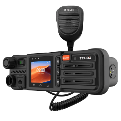 [M3] Terminal Vehicular PoC LTE Compacto, pantalla táctil de 2.0", compatible con TASSTA