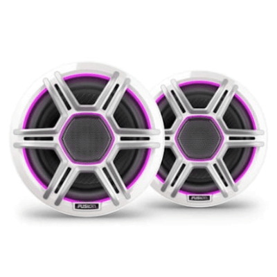[10-02918-01] Altavoz Coaxial de 6.5 Pulgadas / Tecnología CURV® / 75 W RMS / IP66/IP67 / Iluminación LED CRGBW / Conector Resistente al Agua / Garantía de 3 Años