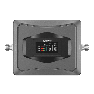 [EP-TB-4G-V3SA] Amplificador de Señal Celular 4G / Mejora las llamadas convencionales y VoLTE / Soporta los datos de las tecnologías 2G, 3G y 4G de TELCEL, AT&T y MOVISTAR / Cubre hasta 1000 m2.