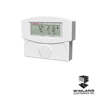 [EA200-12] Detector de temperatura y humedad, capacidad 2 zonas, incluye una zona con sensor de temperatura y 1 zona libre