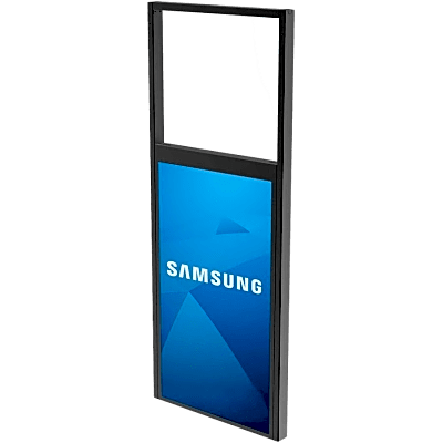 Montaje de techo para pantalla dual Samsung OM55ND