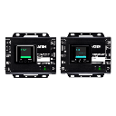 Codificador/Decodificador HDMI | Over IP H.265 True 4K | 3840x2160@60Hz 4:4:4 | Audio Embebido-Desembebido | Función de Video Wall | USB 2.0 + RS-232 | Matriz AV | PoE