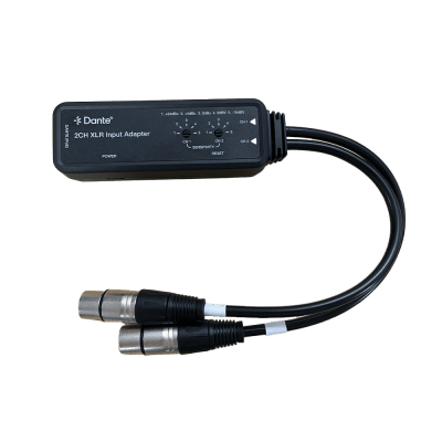 [EPP-AUD2XEN] Extensor de Audio Dante® | 2CH XLR Input Adapter | Entrada XLR Balanceada/No Balanceada 2 Canales | Salida Digital Dante® 2CH | Latencia Configurable 1, 2 o 5 ms | Ancho de Banda 100M | Compatible con HDMI 1.4 | Protección ESD IEC 61000-4-2