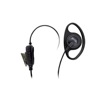 [E1-ET2MS131] Micrófono-Audífono tipo Anillo, Cable con 40 lbs de Resistencia. Motorola EP450, MAGONE, DEP450 y Hytera series TC500/600/700