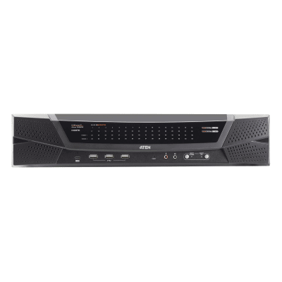 [KN4064VB] Switch KVM over IP Cat 5 | Hasta 64 Puertos | Resolucion Full HD 1920x1200 | Dual NIC Gigabit | Virtual Media USB 2.0 | FIPS 140-2 Level 1 | Cascada hasta 512 Equipos | Administracion Centralizada CC2000
