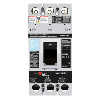 [FXD63B200L] Interruptor Termomagnético 600V 3X200A, Con zapatas principales.