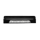 Luz de Escena, 4 led, Bisel Blanco, 12–24vcd, Led Blanco y Lente Transparente