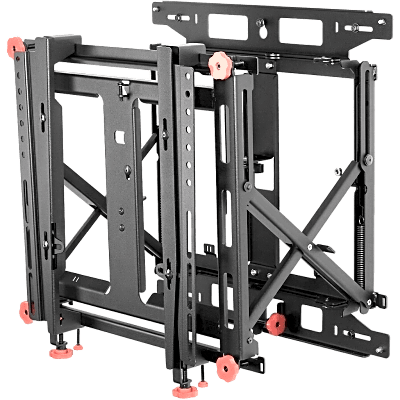 [DS-VW775-QR] Soporte Muro para video wall LCD / Liberación Rápida / Para Pantallas 46"-60" / Ajuste Micro Sin Herramientas XYZ 1.5" / VESA 600x400 mm / Carga Máxima 56Kg / Gestión Integrada de Cables