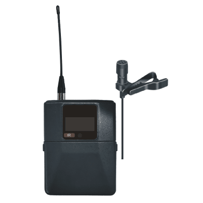 Micrófono de Solapa Digital Inalámbrico EP-59L / Condenser / Rango Frecuencia 540-590MHz y 640-690MHz / Modulación pi/4-DQPSK / Potencia Salida ≥10dBm / Autonomía >10 Horas / OLED Display / Ajuste Potencia y Volumen / Fun