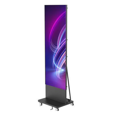 [DS-D4515CH-1FQF] Poster LED de Piso / Pixel Pitch 1.5 mm / Modular (Puede Crecer con Mas Posters) / Case para Transporte / Uso en Interior / Calidad de Video Destacada