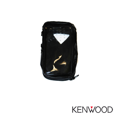 [FSM-TK-2160T] Funda Reforzada de Piel, Visor Frontal Transparente para TK-2160, TK-3160, TK-2360, TK-3360, NX-420K3.