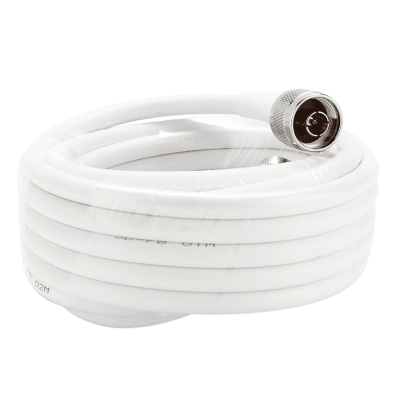 Jumper Coaxial con Cable Epcom295 | Conector N Macho en los Extremos | 15 Metros (49.21 Pies) de Longitud.