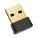 Mini Adaptador USB inalámbrico doble banda AC 600 Mbps, antena onmidireccional.