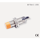 Sensor Inductivo de Proximidad Cilíndrico / M18 / 8 mm de Detección / PNP N.O. / Cable 3 Hilos 2 Metros / IP67 / Protección contra Cortocircuito y Polaridad Inversa / −25 a +70°C