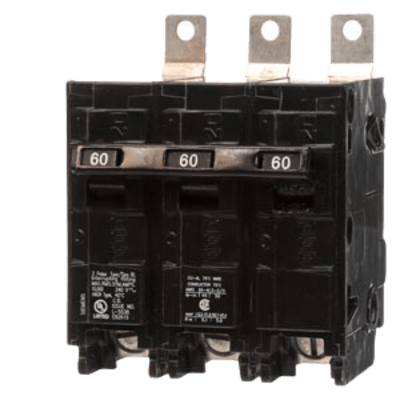 [B360S] Interruptor automático atornillable tipo BL 3 polos, 60 amp.