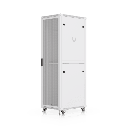 UACC Rack Cabinet 42U (600 × 800 mm) – Gabinete de Piso Totalmente Ensamblado con Ventiladores Integrados, Paneles Removibles, Ruedas con Seguro y Puerta Frontal Perforada para Óptimo Flujo de Aire